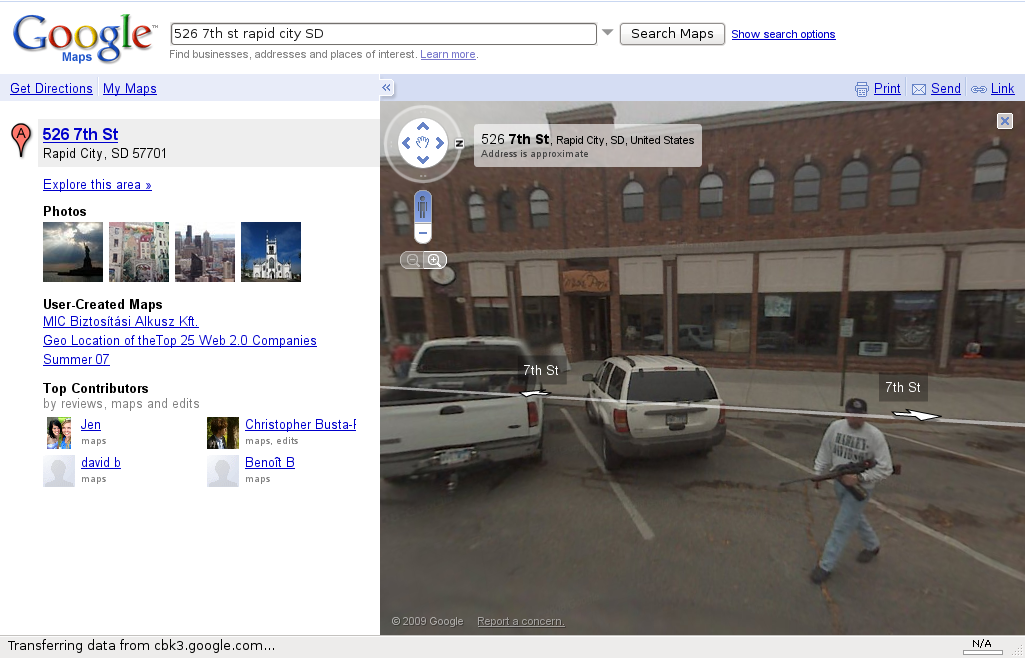 funniest google maps pics. Occasionally there's something funny on Google Street View, 