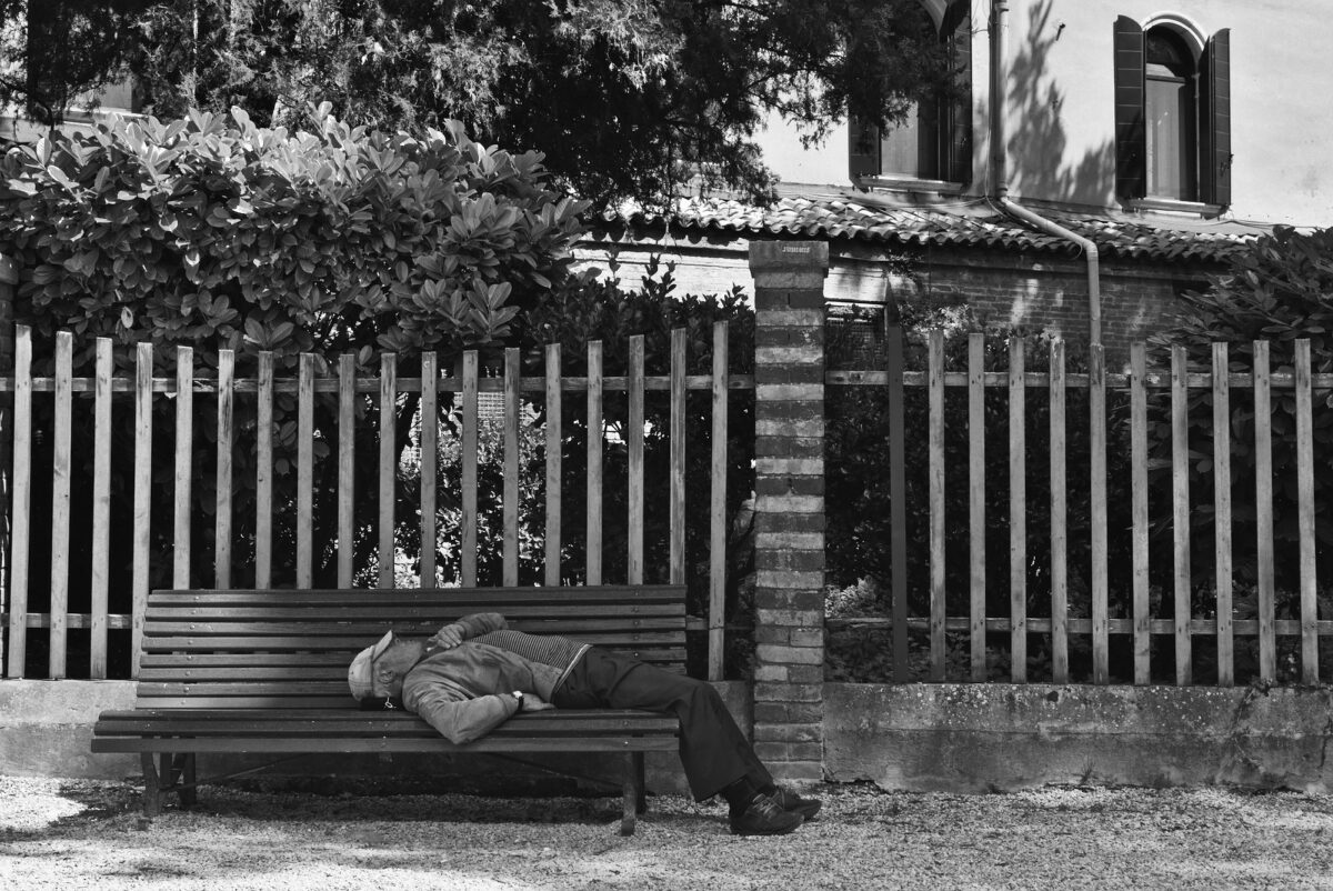 Fifteen minutes in a Venetian park