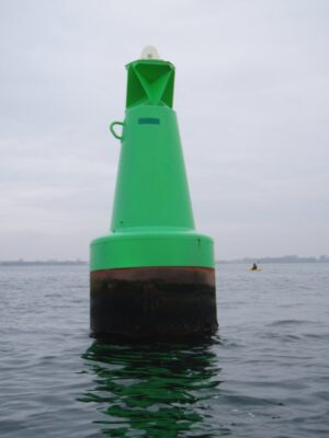 The green buoy