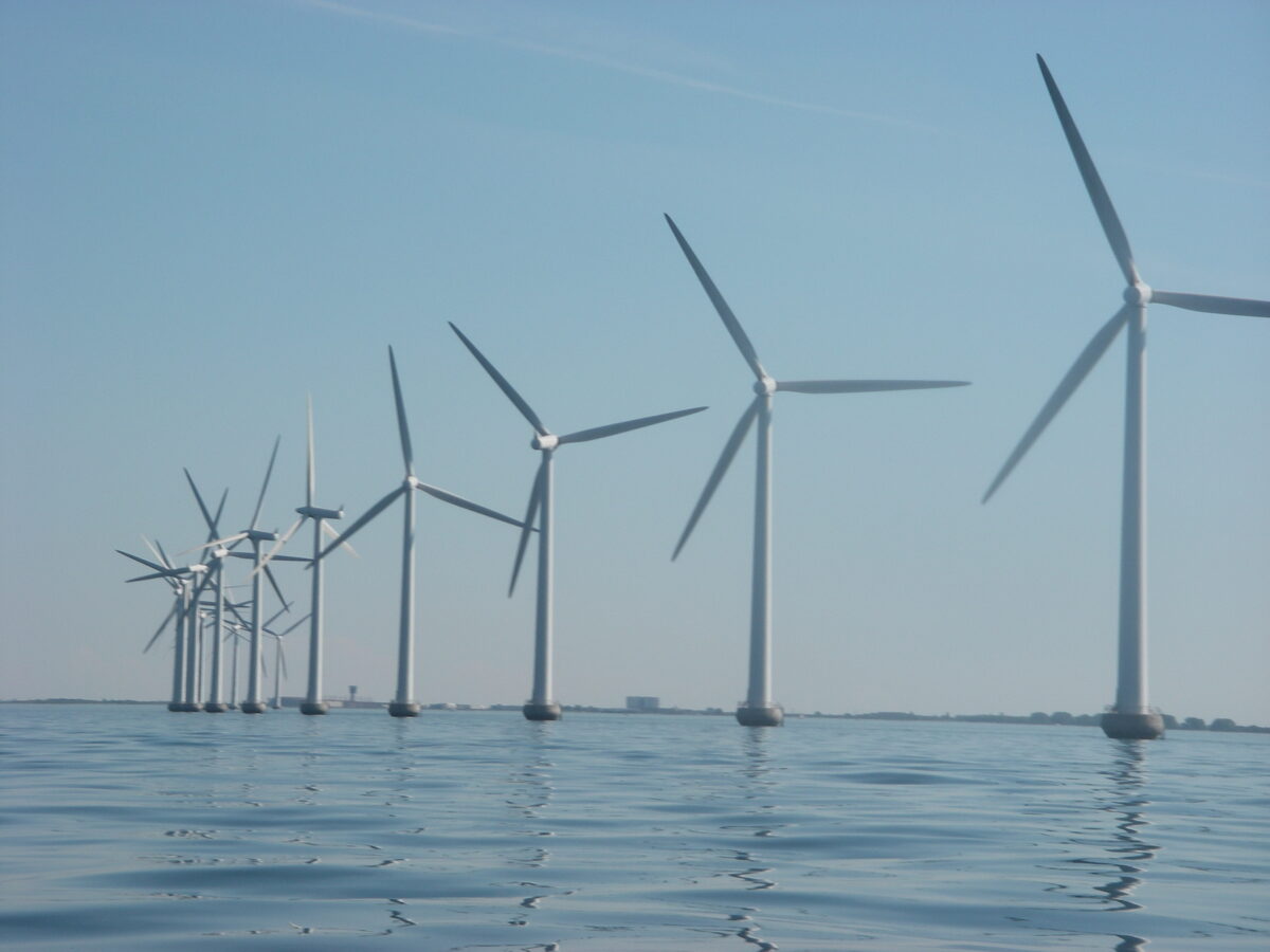 Saltholm, Flakfortet and the Wind Turbines