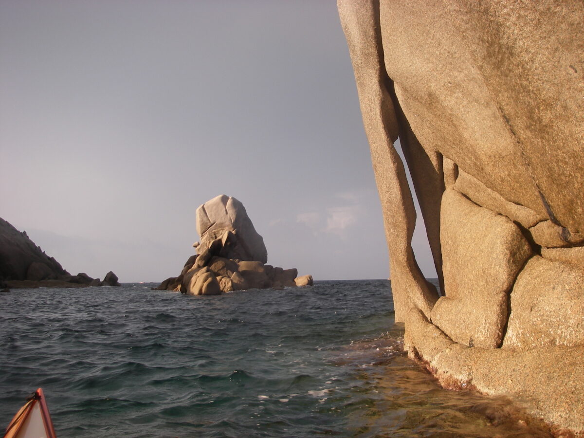 Rock formations on Capo Testa