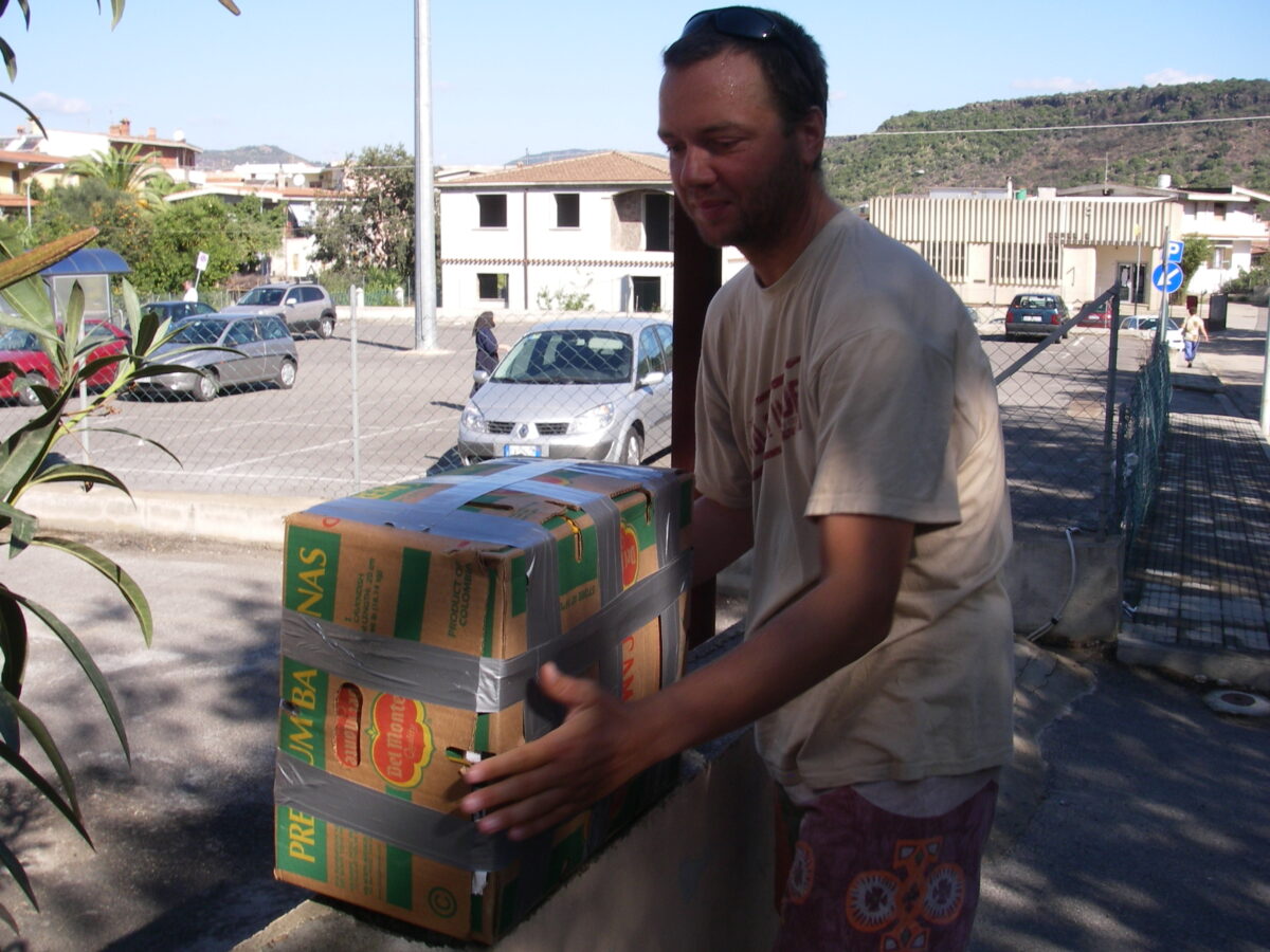 Excess gear being sent back to Palermo