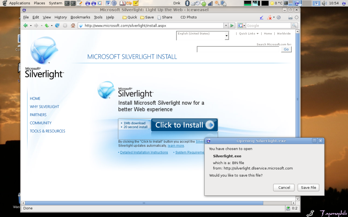 Microsoft® SilverLight