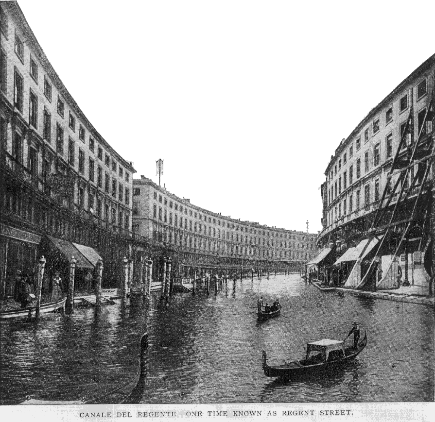 Canale del Regente - One Time Known As Regent Street