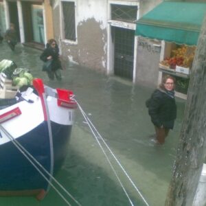 Exceptional high tide in Venice