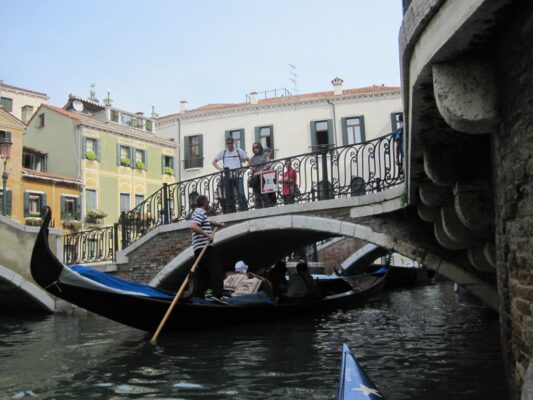 High Water Gondola Rowing - Crouching - 1