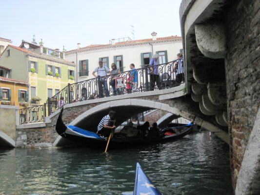 High Water Gondola Rowing - Crouching - 2