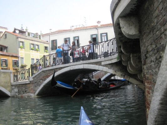 High Water Gondola Rowing - Crouching - 3