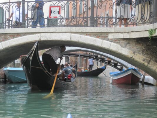High Water Gondola Rowing - Lying down 1 - 1331