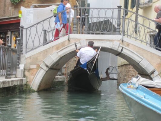 High Water Gondola Rowing - Lying down 1 - 1336