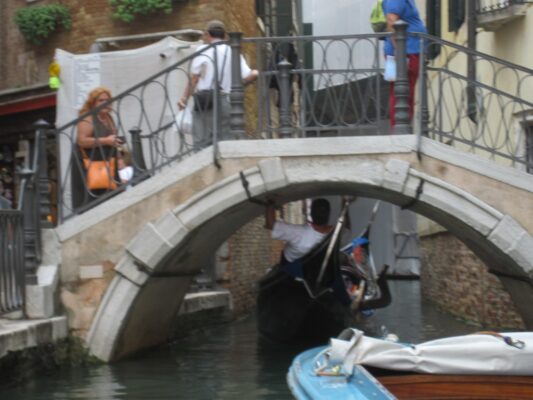 High Water Gondola Rowing - Lying down 1 - 1340