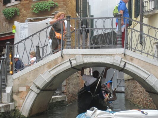 High Water Gondola Rowing - Lying down 1 - 1341