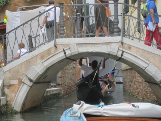 High Water Gondola Rowing - Lying down 1 - 1342