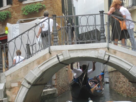 High Water Gondola Rowing - Lying down 1 - 1343