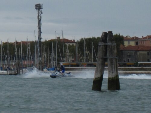 Jet ski are illegal in Venice