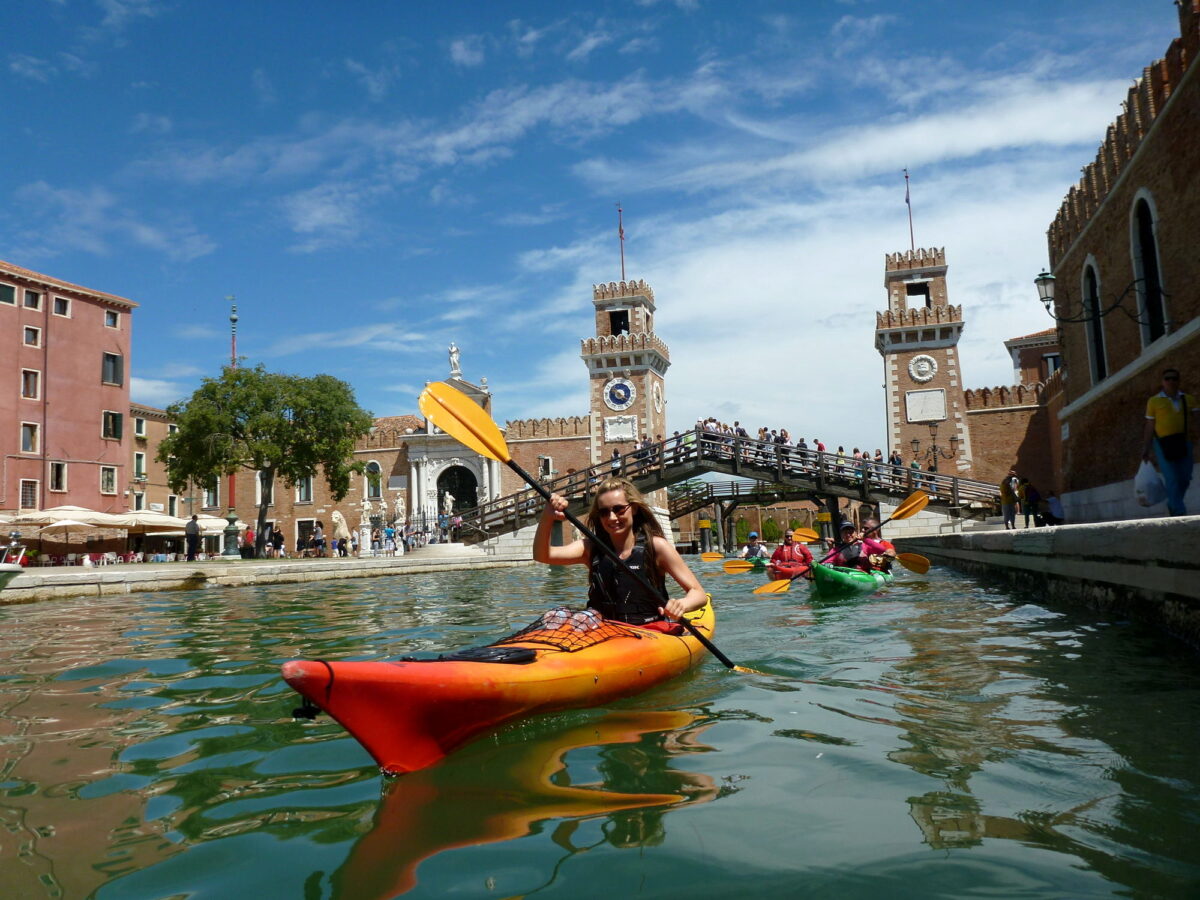 Press release: legal recourse against ban on kayaking in Venice