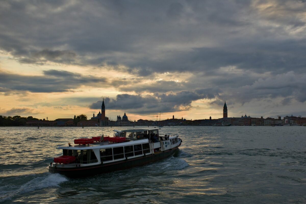 Vaporetti in Venice