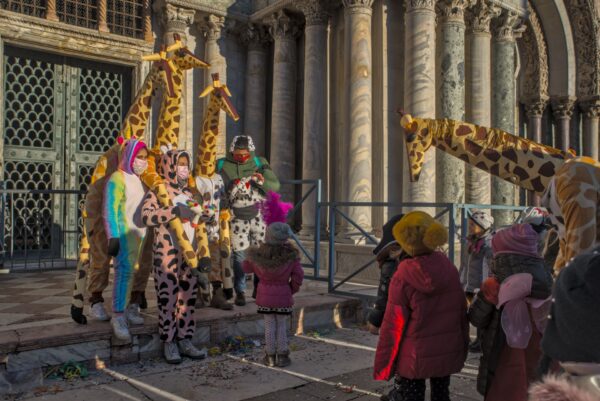 Carnival in Venice without the tourists