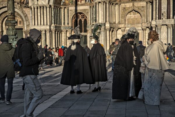 Carnival in Venice without the tourists