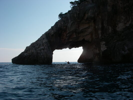 Amazing rock formations in the Golfo d'Orosei
