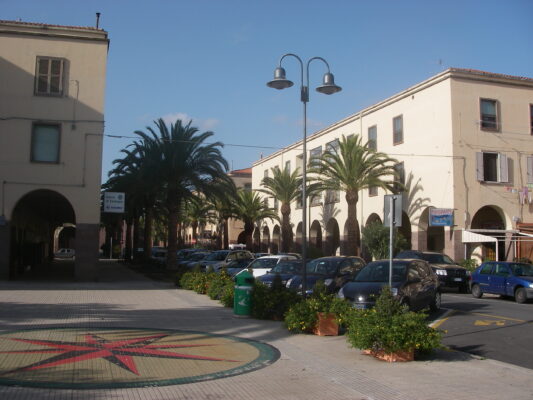 The main street in Fertilia